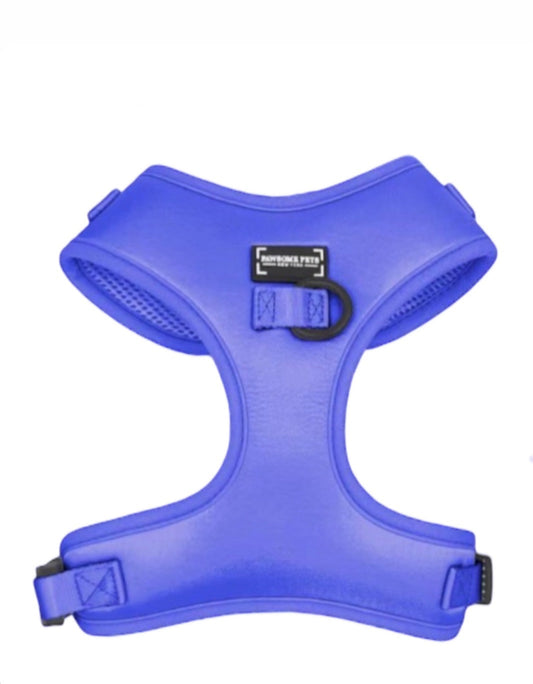 ADJUSTABLE SILK HARNESS - DARK BLUE PAWSOME PETS